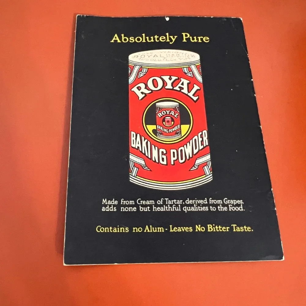 Vtg 1924 Royal Baking Powder Making Biscuits Recipe Booklet Quick Breads Muffins